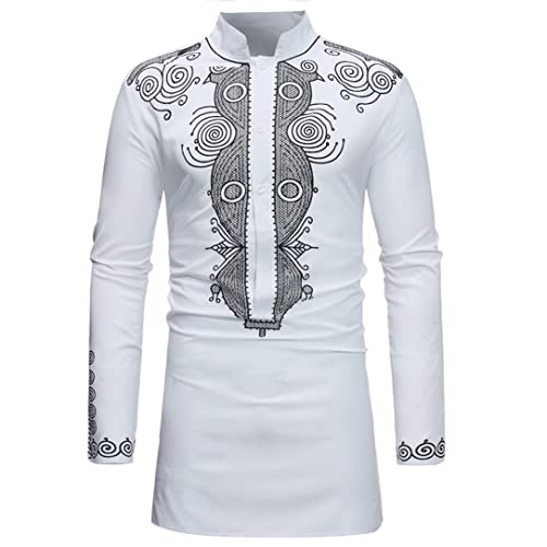 Chemise Dashiki africain homme pour en finir avec les vêtements urbains ternes et sans style