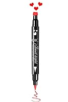 Vista 11 de Go Ho Sello delineador líquido rojo, maquillaje con sello de estrella, bolígrafo impermeable de doble cara, herramientas antimanchas de larga