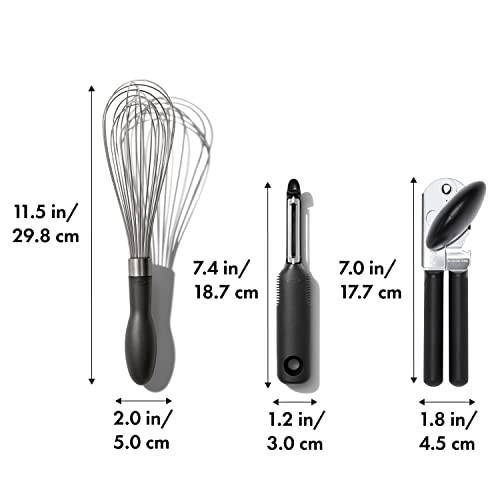 OXO Good Grips Stainless Steel Essential 3-Piece Kitchen Gadget Set - image 2