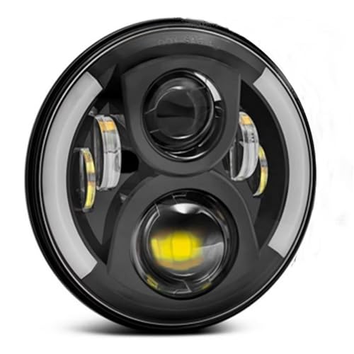 Phare LED Moto 7 Pouces Idéal pour les Balades Nocturnes en CB400