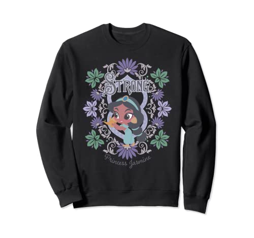 Sweat Jasmine Disney au style kawaii chibi pour femme et ado