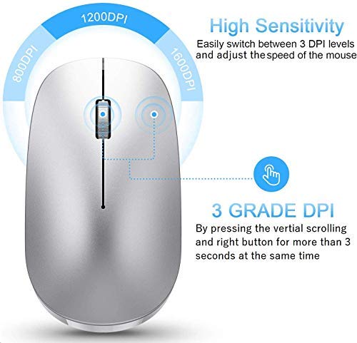 OMOTON Bluetooth Mouse For IPad And IPhone (iPadOS 13/ IOS 13 And Above), Ultra