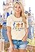 You've Got A Friend Shirt Women Magical Shirt Funny Letter Print Tee Family Holiday Vacation Short Sleeve Tops Apricot