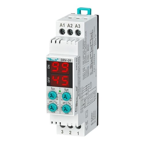 Relais clignotant numérique DRV-09 Samwha-Dsp multifonctionnel temporisé
