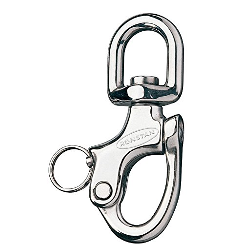 Ronstan Swiveling Snap Shackles Snap Shackle W/Small Bale 4990# BRK