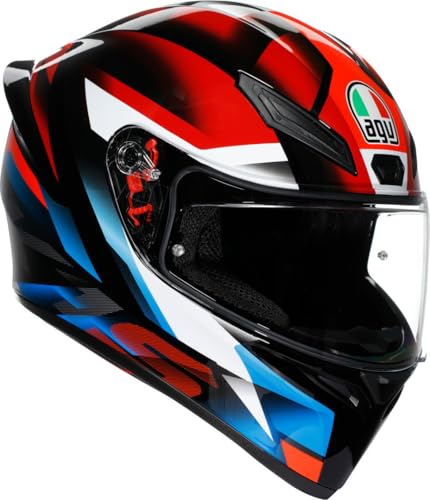 AGV K1 S Fastlap Helm, schwarz/rot/blau, L (59/60)