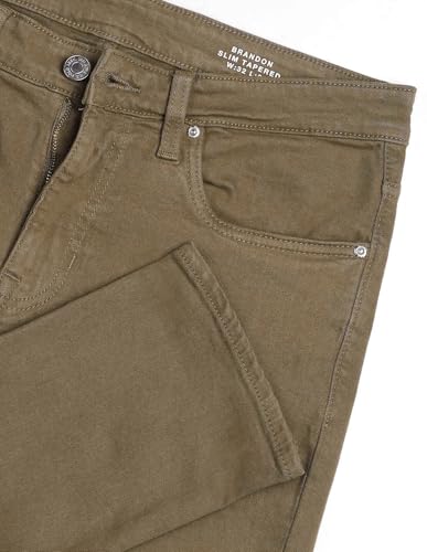 Image of U.S. Polo ASSN. Denim Jeans for Men - Slim Tapered Fit, Mens Jeans for Office & Regular Wear