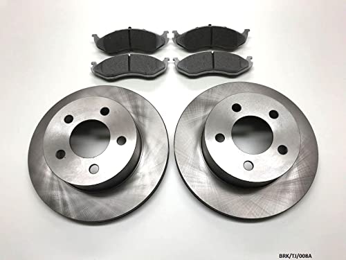 Disques de frein avant et plaquettes pour réparer les vibrations de votre TJ