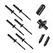GLEAVI 20pcs Marine Kayak Blind Rivets Aluminum Rivet Set for Industrial Automotive Boat