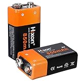 ⚡Protección Inteligente: Batería 9V y el cargador de batería son ambos una protección inteligente incorporada, garantizan un buen desempeño en cualquier clima extremo o temperatura de -20°C - 60°C / -4°F - 140°F