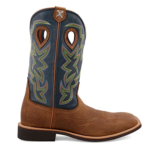 Image of Twisted X Men's 6 inch Work Oblique Toe Boot with CellSole comfort footbed