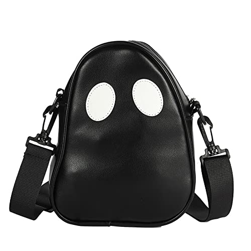Halloween Purse Novelty Ghost Purse for Women Men Cute Crossbody Bag Satchel Bag Novelty Shoulder Bag