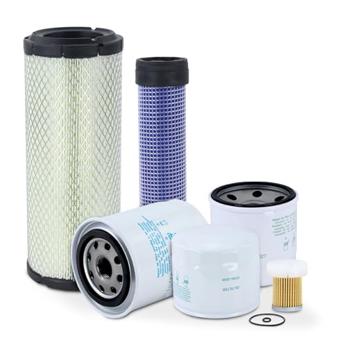Tune Up Maintenance Service Filter Kit Compatible with Kubota L2501 L2800 L3200 L3400 L3700SU L3800 HST Tractor Air Oil Fuel Hydraulic Filter Replace# HH164-32430 HH3A0-82623 HHK70-14073 TA040-93230