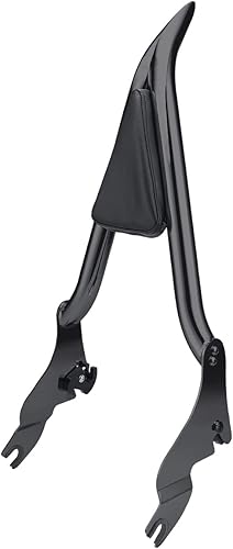 Miniatura 2 de Respaldo de barra del acompañante trasero, respaldo de barra de sissy desmontable compatible con Harley Touring Street Glide Road King CVO 2009-2021