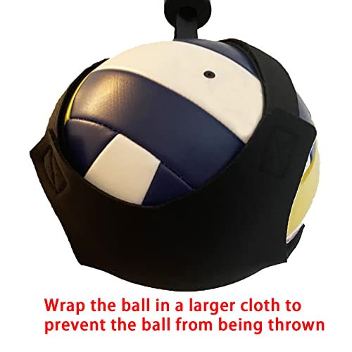 Miyuvon Volleyball Spike Trainer, Volleyball Spike Training System For Basketball Hoop, Training Improves Serving, Spiking, Setting & Arm Swing, Perfect Volleyball Gift For Beginners & Pro. #TOP2