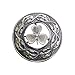AAR Men,s Scottish Irish Shamrock Kilt Brooch Fly Plaid Antique Finish 3