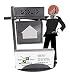 H & K Sculptures 6718BC Real Estate Female Business Card Holder