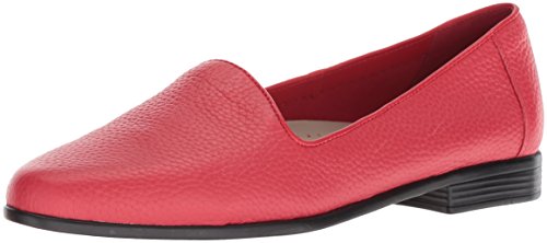 Trotters Women's Liz Ballet Flat, red, 5.5 M US