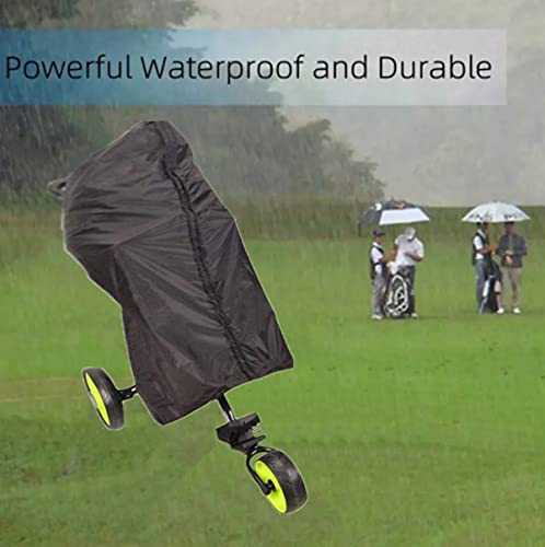 Fcouiid Golf Bag Rain Protection Cover, Waterproof Push Cart Club Heavy Duty Protector,Golf Club Accessories, 51"X24"X12" #TOP4