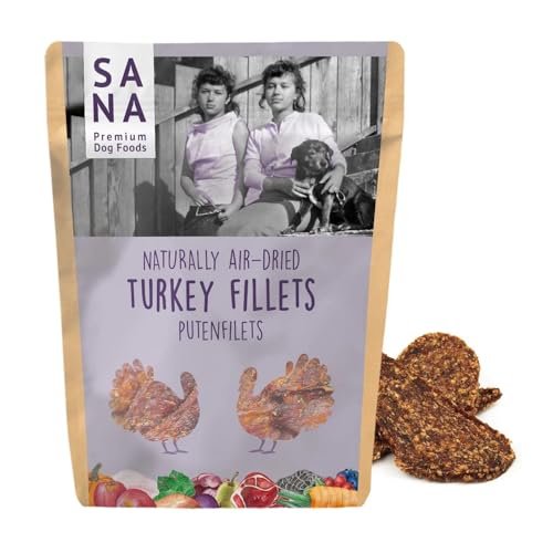 I Filets 100 % séchés à l&rsquo;air I Différentes variétés et tailles (10 x 100 g, filets de dinde)