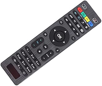 Replacement Remote Control for MAG254 MAG250 255/256 / 257/260 / 275/349 / 350/351 / 352 OTT Tv Box IPTV Set-Top Box, Black