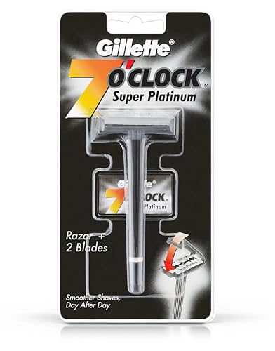 Gillette 7 o' Clock Super Platinum Razor