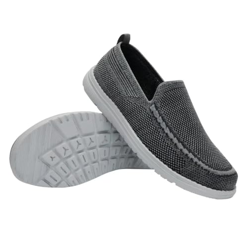 Image of 1TAZERO Men Slip On Shoes Loafer with Arch Support Insoles,Men Casual Shoes for Plantar Fasciitis