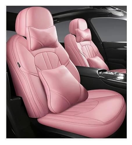 Housses de siège Jeep Grand Cherokee WK2 2012-2017 cuir rose ensemble complet