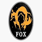 MGS - Fox Logo Window Bumper Sticker Decal 5'