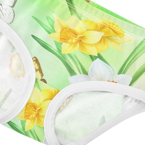 Pattern Girls Underwear Toddlers 2t Cotton Panties Little Girl Spring Butterfly Yellow Floral Green Briefs Girls Undies4