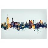 artboxONE Poster 60x40 cm Städte Augsburg Germany Skyline 