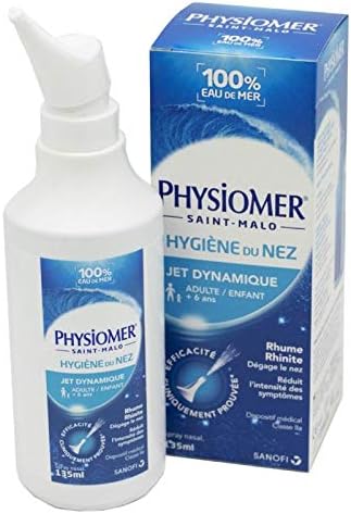 Physiomer - Nasal Hygiene Dynamic Jet 135ml - Pack 4 x 135 ml