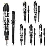 PANGOLIN 0445120050 0445120185 68027067AA Fuel Injector 6PCS for 2007 2008 2009 2010 2011 2012 Dodge RAM 2500/3500 Cummins 6.7L Pickup 4X4 Aftermarket Parts