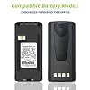 (6PCS) PMNN4476A Battery PMNN4082 [2026 New Version] for Motorola CP100D CP185 CP1200 CP1300 CP1600 CP1660 CP476 CP477 EP350 AAH03RDF8AA7AN PMNN4080 PMNN4082BR PMNN4081AR Battery & Belt Clip