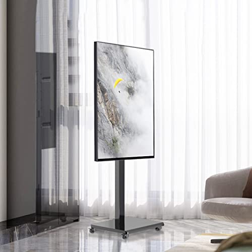 Soporte móvil para TV 26-55 pulgadas con ruedas y altura ajustable miniatura 2