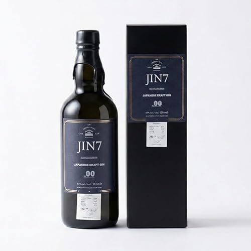 大山甚七商店 ボタニカル薫るクラフトジン JIN7ジンセブン00(700ml×1本)(岡村商店/016-1329) 化粧箱付 指宿 いぶすき ハーブ アルコール 酒 焼酎
