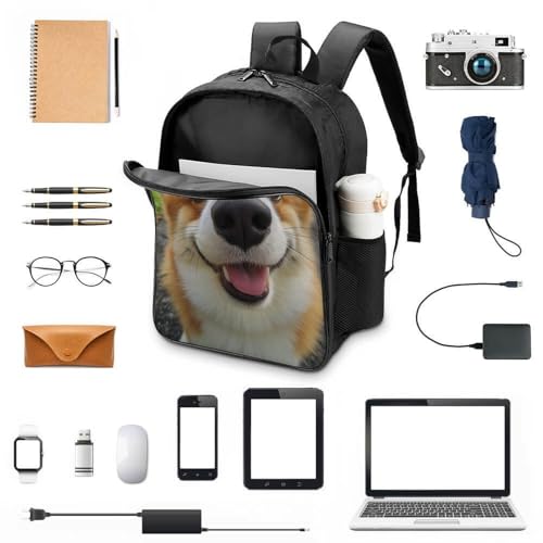 Mochila Corgi infantil para niños pequeños que alivia el peso de los libros 4