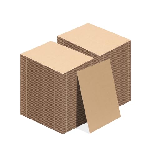 Calenzana 3.5x4.5 Brown Corrugated Cardboard Sheets