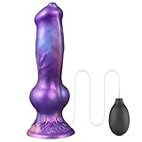 Dildo Mit Spritzfunktion Monster Dildo Spritz Squirting Dog Dildo Aus Silikon Mit Saugnapf Alien Fantasy Tier Dildo Für Frauen Männer Analplug Dildo Hund Spritzdildo Thlsexy（S)