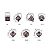 HEIMDALLR Metal DND Dice Set 7pcs - Indestructible Metal Dice Set w/Dice Bag; D&D Dice Set D&D (Dungeons and Dragons Dice Set) w/ D20 Dice - Blacksmith Craft Dice (Weathered Bronze)