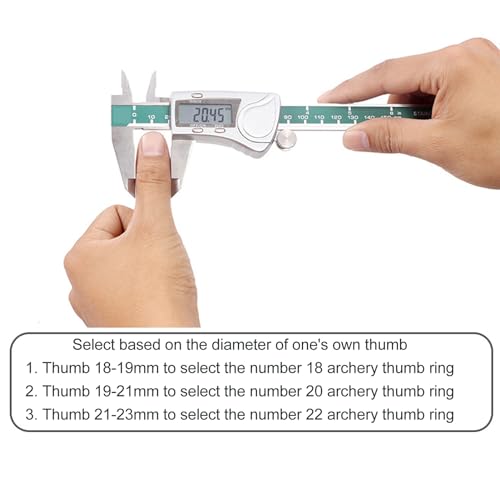 Protetor de Polegar de Tiro Com Arco, Anel de Polegar de Textura Clara Portátil Elástico Com Corda d