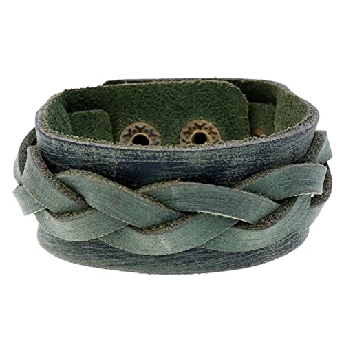 Bracelet de rembobinage punk vintage en cuir fait main : le cadeau idéal