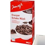 usy Bundle für Jeden Tag Knusper Schoko-Müsli (600g Packung) + usy Block