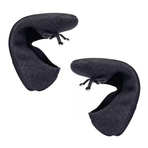 Image of Frank Mully Women's Ballet Flat Shoes Knit Dress Shoes Round Toe Slip On Ballerina Flats for Woman Low Wedge Comfort Soft