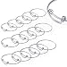 (2'',2.4'',2.6'',each 5 pcs)Ball Expandable Wire Blank Bangle Bracelet for Jewelry DIY Making - For easily pick