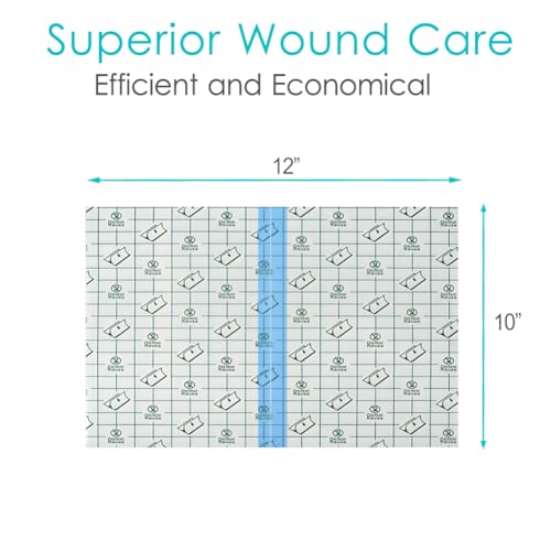 Waterproof Dialysis Catheter Shower Cover Large Coverage Shields for Peritoneal Dialysis Port Accessories PD Chest Catheter Central PICC Line Feeding Tube 10"x12"(Pack of 25)