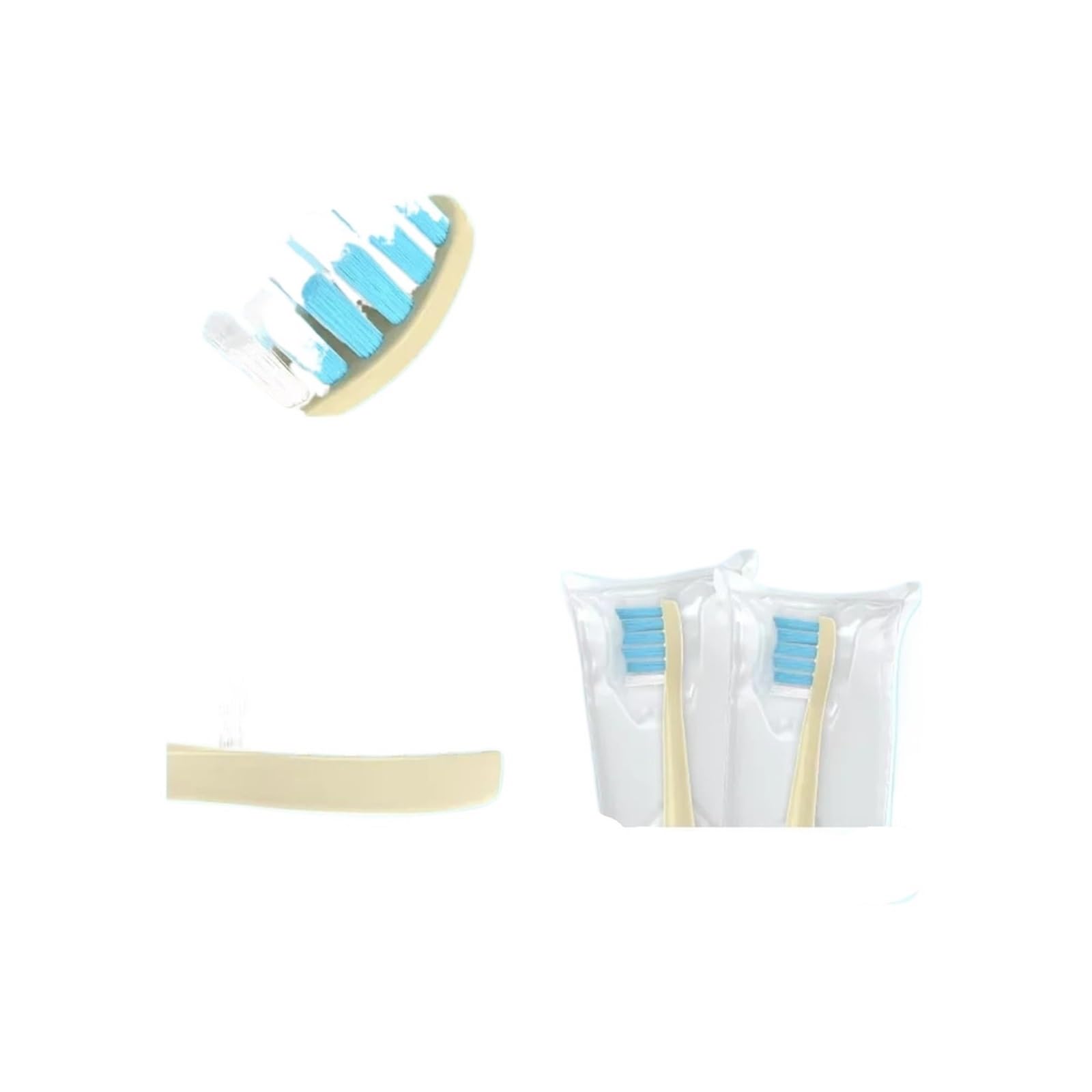 Compatible con cabezales de cepillo dientes repuesto Compatible cerdas suaves aspiradora eléctrica sónica Xiaomi T100(T100-6pcs)