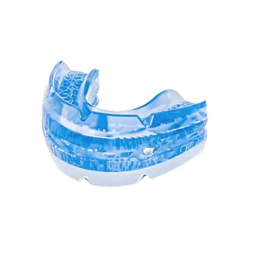 BuccoCare Orthèse d'avancée mandibulaire anti-ronflement à réglage précis et confort doux(Bleu)