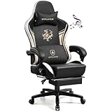 GTPLAYER Gaming Chair with Bluetooth Speakers and Footrest, Dragon Series Video Game Chair, Heavy...