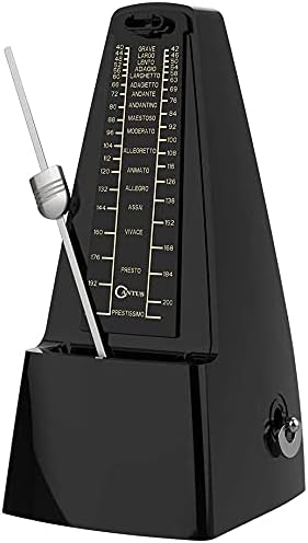 CANTUS Metronome for Piano Guitar Drums Violin Black (Black)
